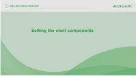 CDS Knee - setting the shell components
